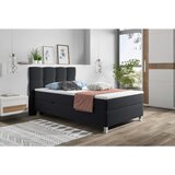 CARRYHOME POSTELJA Z VZMETNICO 120 cm x 200 cm , tekstil antracit | Shoptok.si