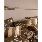 Essenza POSTELJNINA LUCIENNE 200/200 cm saten rjava Slike