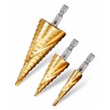  Rovtop set od 3 stepenaste burgije | ePonuda.com