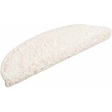  Prostirke za stepenice 15 kom 56x17x3 cm bijele poluokrugle | shoptok.hr
