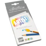  Umjetničke drvene bojice aquarel Cretacolor 12 kom u kartonskoj kutiji | Shoptok.si