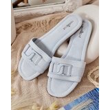 Resti Royalfashion Blue women's flip-flops with buckle Rydr | ePonuda.com