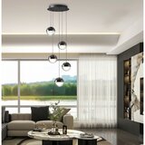  LED luster na sajli ZIREA LED/30W/230V, crne boje | Eponuda.com