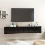 Viseći TV ormarići 3 kom crni 60 x 30 x 30 cm | shoptok.hr