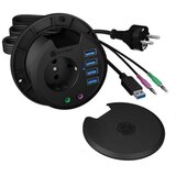 Icybox IB-HUB1430 4-portni namizni hub | Shoptok.si