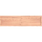  Kupaonska radna ploča svjetlosmeđa 160x40x(2-4) cm masivno drvo | shoptok.hr