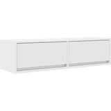 vidaXL TV omarica Bela 100x31x25,5 cm Inženirski les, (22012353)
