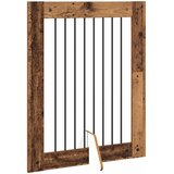  Vrata za pse s postoljem 4 pcs Staro drvo 80 x 100 cm | Eponuda.ba