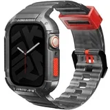 skinarma pas + etui saido 2V1 za apple watch 45/44MM smoke/smoke, (21969068)