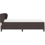  Krevet s opruga kutije Tamno smeđa 90 x 200 cm tkanina | shoptok.hr