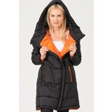 Dewberry Z6652 LADY COAT-LIGHT BLACK Cijene