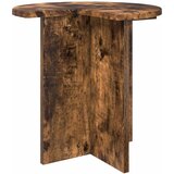  Bocni stol Dimljeni hrast Ø 39 x 38 cm Konstruirano drvo | shoptok.hr