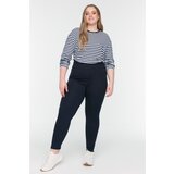 Trendyol Curve Navy Knitted Leggings | shoptok.hr