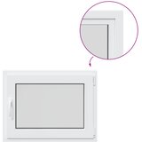  Prozor za podrum RISOR 80 x 60 cm PVC i staklo Bijela | shoptok.hr