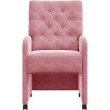  Blagovačke stolice s kotačima 2 pcs Ružičasta 58 x 67 x 97 cm | Eponuda.com