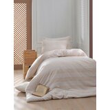 Hanah home komplet posteljine Max Yollu Saten, 160x220cm, Bež Cene