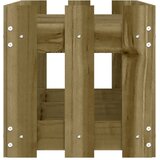  Povišena vrtna gredica 150x30x30 cm impregnirana borovina | shoptok.hr