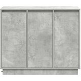  LED komoda Betonski sivi 90 x 32 x 75 cm Konstruirano drvo | shoptok.hr