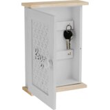 Kondela Starinska omarica za ključe, bela/naravna, DODOMA | Shoptok.si