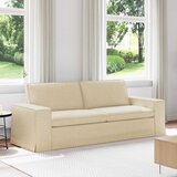 SOFA Krema 222 x 80 x 82 cm tkanina | shoptok.hr