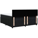  Krevet s oprugama i madracem crni 180x200 cm baršunasti | shoptok.hr
