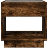  Noćni ormarić s beskonačnim LED boja hrasta 50x50x50 cm | Eponuda.ba
