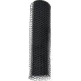 vidaXL Heksagonalna Ograda Siva 0.6x10 m Čelik | shoptok.hr
