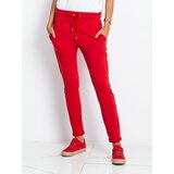 BASIC Feel Good Sweatpants-RV-DR-3698.07X-red Cene