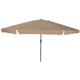 vidaXL Vanjski Suncobrani i Nadstrešnice Taupe Poliester, Metal Veliki | shoptok.hr