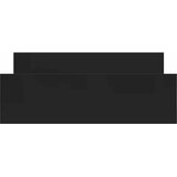  Okvir kreveta s uzglavljem i podnožjem crni 120 x 200 cm | shoptok.hr