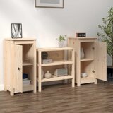  Komode 2 kom 39x35x80 cm od masivne borovine | shoptok.hr