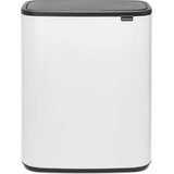 Brabantia Bo Touch Bin 2 x 30 l s 2 plastična umetka - White | shoptok.hr