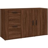 Maison Chic Komoda - Predalnik rjav hrast 100x33x59,5 cm inženirski les, (21717651) Cene