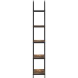  Polica Dimljeni hrast 60 x 30 x 183 cm Konstruirano drvo | Eponuda.com