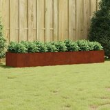  Povišena vrtna gredica 280 x 80 x 40 cm od čelika COR-TEN | shoptok.hr