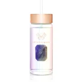 Straw Water Bottle Posoda za vodo s slamico Hologram - Amethyst 400 ml