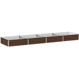  Povišeni vrtni krevet Crna 320 x 80 x 24 cm | shoptok.hr