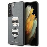Karl Lagerfeld originalen ovitek KLHCS21LSAKICKCSL za samsung galaxy S21 ultra G998 siva zaščita - heads Cene
