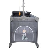 Freeon prijenosni krevetić Elephants s dvostrukim dnom gray 81514 | shoptok.hr