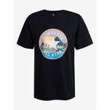 Converse Black Mens T-Shirt Coastal Remix - Men | Shoptok.si