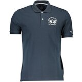 La Martina POLO SHORT SLEEVE MAN BLUE | ePonuda.com