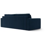 Cosmopolitan Design Tamno plava baršunasti sklopiva/s prostorom za odlaganje sofa 238 cm Belfast – | shoptok.hr