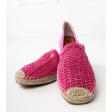 Gemre Pink perforated platform espadrilles Plevis | shoptok.hr
