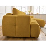 Bobochic Paris Senf žuta sklopiva/s prostorom za odlaganje kutna garnitura (s desnim kutom/s ležaljkom) Fuji – | shoptok.hr