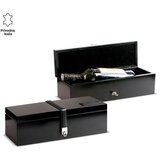 PRINC LEATHER Kutija za flaše Elegant, Crna | Eponuda.com