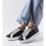 Gemre Women's black lace-up sneakers Romola | shoptok.hr