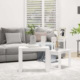  Uklapajući stolići 3 kom bijeli od konstruiranog drva | shoptok.hr