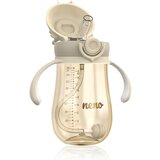 Neno Mio 2 12m+ otroški lonček s slamico Cream 280 ml | Shoptok.si