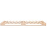 vidaXL Posteljni okvir 90x190 cm trdna borovina 3FT | Shoptok.si