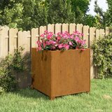  Sadilica s nogama boja hrđe 49 x 47 x 50 cm od čelika COR-TEN | shoptok.hr